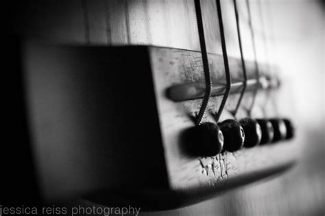 Black And White Acoustic Guitar Photography Art Print Guitar
