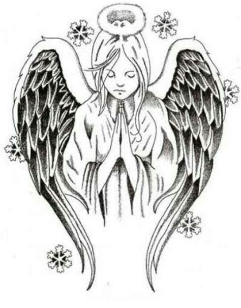 Praying Angel Angel Tattoo Designs Angel Tattoo Angel Wings Tattoo