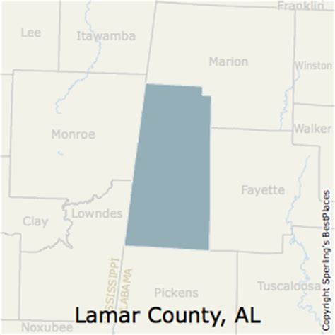 Editors frequently monitor and verify these resources on a routine basis. Best Places to Live in Lamar County, Alabama