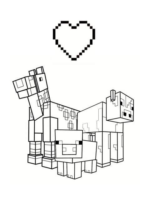 Coloriage Minecraft 20 modèles à imprimer gratuitement