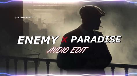 Enemy X Gangsta S Paradise Edit Audio Youtube