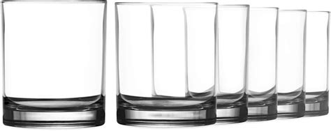 Kryllic Plastic Tumbler Cups Drinking Glasses Acrylic Highball Tumblers Set Of 6