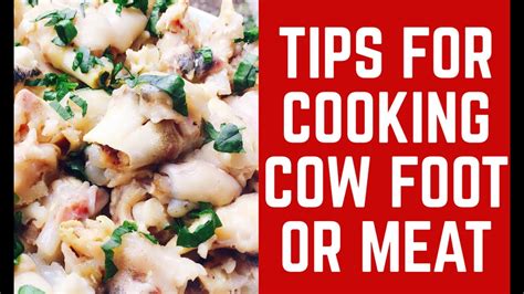The chef prefers his own secret sauce for nuggets. Cooking Tips: How To Cook Cow Foot | How To Cook Tough ...
