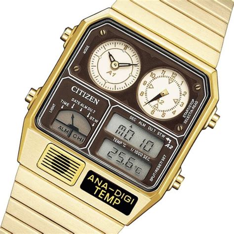 buy citizen vintage retro ana digi temp unisex watch jg2103 72x citizen watches online aus