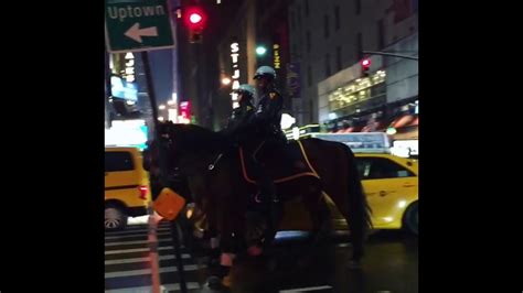 Nypd Mounted Units Youtube