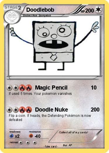 Pokémon Doodlebob 37 37 Magic Pencil My Pokemon Card