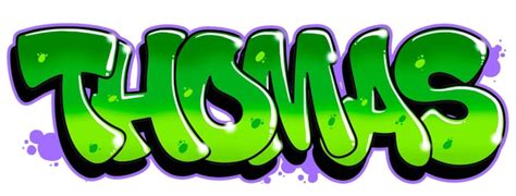 Custom Graffiti Name Jpeg Art Green Digital Art Prints Etsy