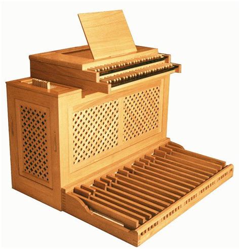 A Box Organ For Practice Or Continuo Organs Musical Instruments