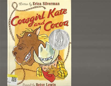 Cowgirl Kate And Cocoa By Silverman Erica Good Hardcover 2005 1st Edition Tuosistbook