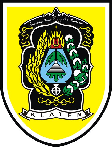 Arti logo provinsi jawa tengah : Kabupaten Klaten - Wikipedia bahasa Indonesia, ensiklopedia bebas