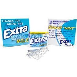 Thanks For Going The Extra Mile Gum Kit Volunteer Appreciation Gifts Volunteer