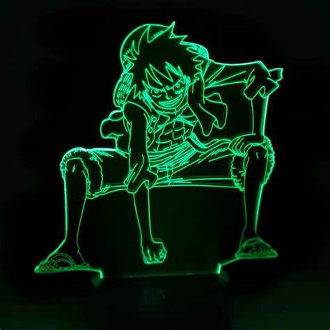 The best 3d lamp by far. Luffy 3D LED Illusion Lamp - 7 Colours