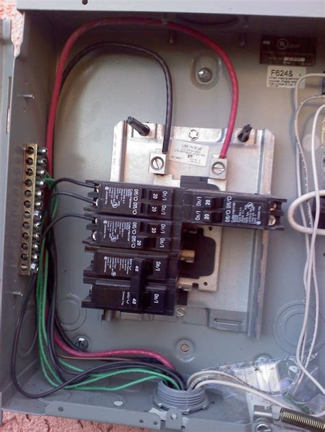 Wiring A 30 Amp Sub Panel