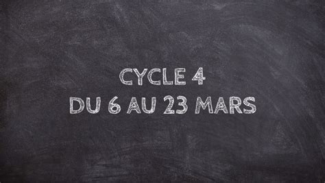 Cycle 4