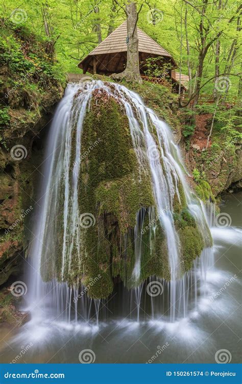 Bigar Cascade Falls In Nera Beusnita Gorges National Park Romania