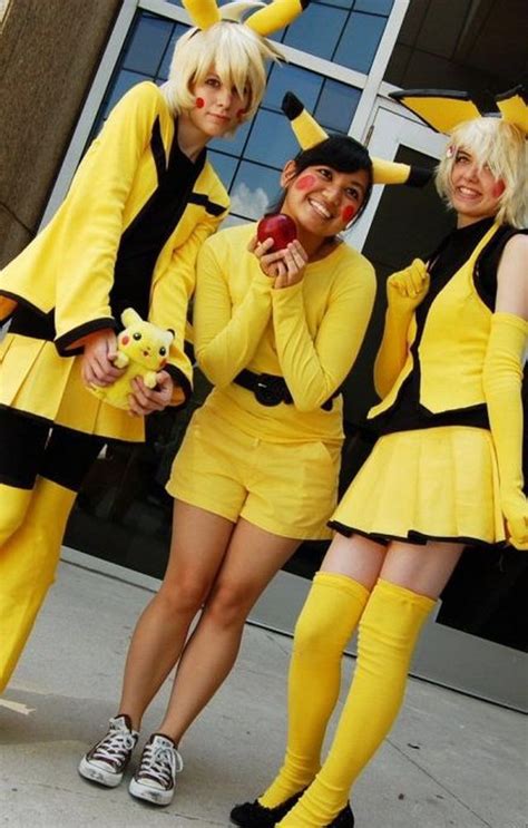 Female Pikachu Cosplay Costume