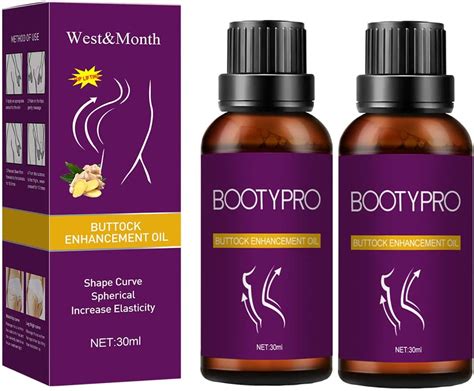 Plump Up Booty Enhancement Oil Bootypro Hip Lifting Massage Oil Hip Lift Up Essential Oil