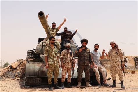 Anadolu Agency Accompanies Libyan Army On Sirte Front