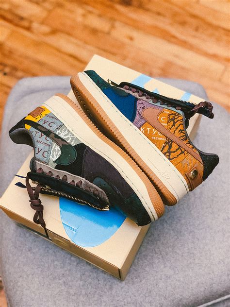 I wanted it to tell a. Travis Scott Air Force 1 Shoes - Release Date | SneakerNews.com