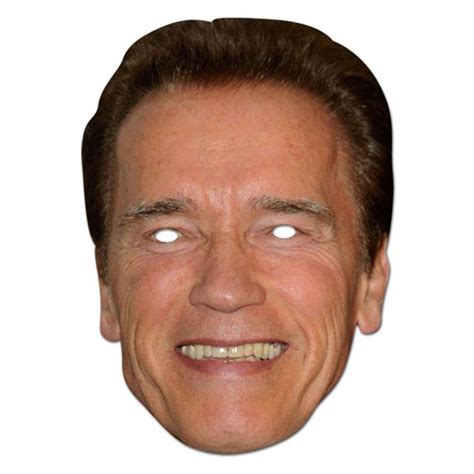 Arnold Schwarznegger Mask Celebrity Face Mask Party Face Masks