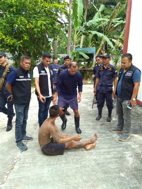 Surat Thani Jailbreaker Caught Hiding In A Sewer