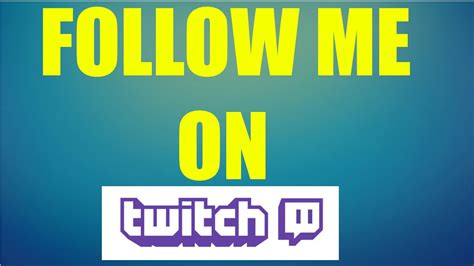 Follow Me On Twitch Stream Schedule Games On Stream And More Bo3 Mp