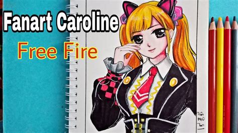 Drawing Caroline Fanart Caroline Trong Game Free Fire Tiên Mio