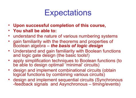 Logic Design And Switching Theory Ppt