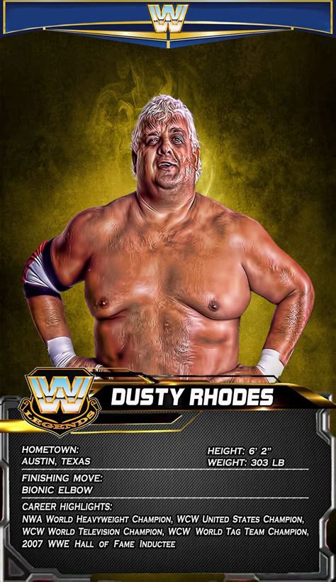 Dusty Rhodes Wwf Superstars Wrestling Superstars Wrestling Stars