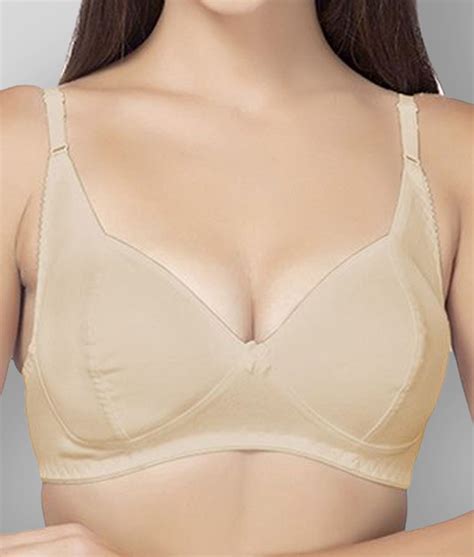 Buy Sherry Beige Cotton Non Padded Womens Everyday Bra Pack Of 1 Online At Best Prices