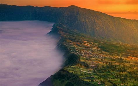 2048x1365 Indonesia Island Java Volcano Bromo Hills Altitude