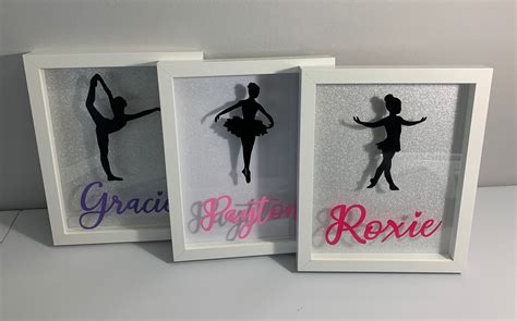 Personalized Dance Shadow Box Competition Pin Holder Etsy