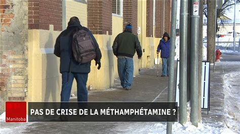 Pas de crise de la méthamphétamine à Winnipeg selon un rapport Le téléjournal Manitoba