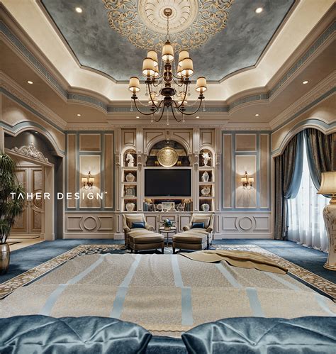 Luxury Master Bedroom Dubai On Behance