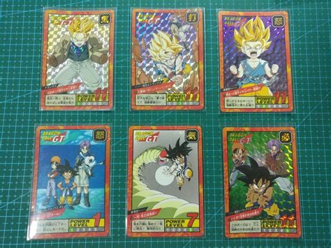 We did not find results for: DRAGON BALL Z POWER LEVEL PART 17 FULL SET 6 PRISM CARDS | eBay