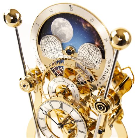 Sinclair Harding Tischuhr Schiffsuhr Moonphase Sea Clocks Wilhelm