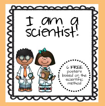 This 41 piece thermal energy clip art set includes illustrations scientist kids watercolor clipart. "I am a Scientist" Posters | Kindergarten science ...