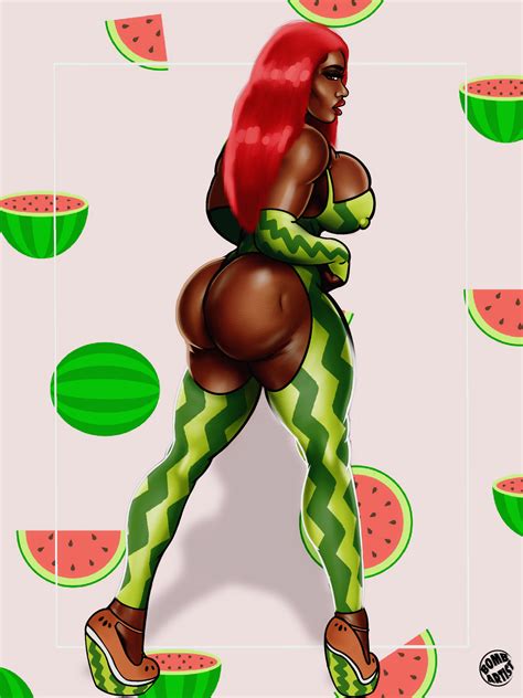 Rule 34 Ass Big Booty Boobs Ebony Female Tagme Tits Watermelon 7765971