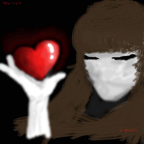 Heart In Shaddows ← A People Speedpaint Drawing By Spacegirl711