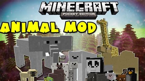 Top 12 minecraft mods in this episode we are using the following mods with mod download links in my modf showcase videos 00:00 01:06 rig setup processor: Animal MOD! Minecraft Pocket Edition - 0.9.5 - YouTube