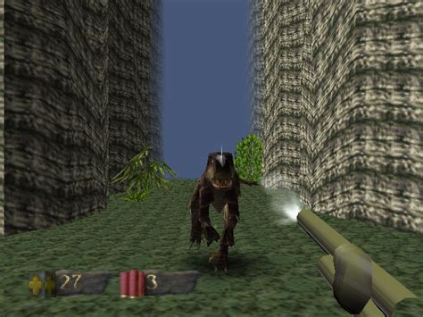 Screenshot Of Turok Dinosaur Hunter Nintendo Mobygames