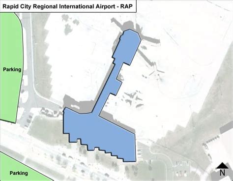 Rapid City Regional Airport Map Rap Terminal Guide
