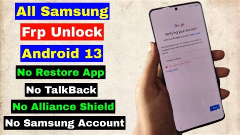 Finally All Samsung FRP Bypass Android All Samsung Frp Unlock Bypass Google Account