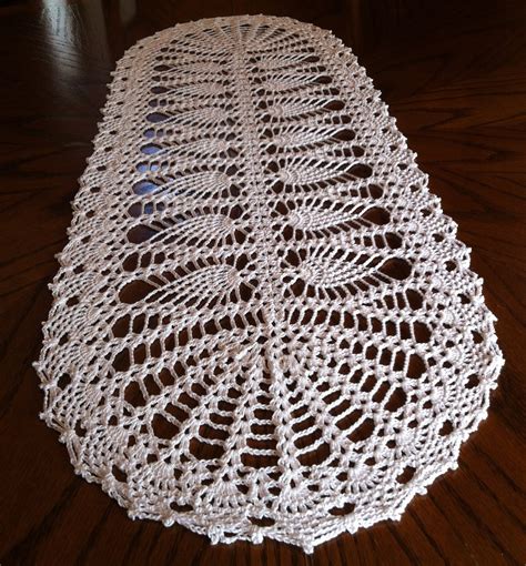 free patterns for crochet table runners