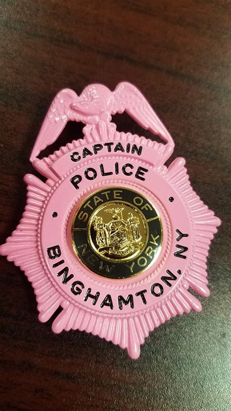 Why Youll See Local Police Wearing Pink Badges Soon