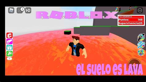 El Suelo Es Lava En El Parque The Floor Is Lava Roblox Willians