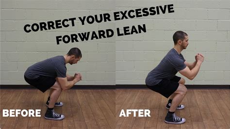 Fixing Your Squat How To Correct An Excessive Forward Lean Youtube