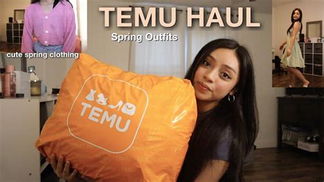 My First Temu Try On Haul Spring Outfits 2023 Temu Spring Sales