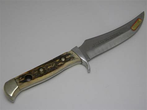 Puma Germany Stag 6373 Puma Skinner Fixed Blade Sheath Knife C1971