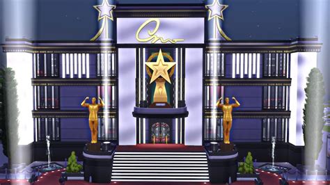 Oscar Tapete Vermelho Local De PremiaÇÕes Tour The Sims 4 Youtube